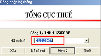 Mã số thuế doanh nghiệp