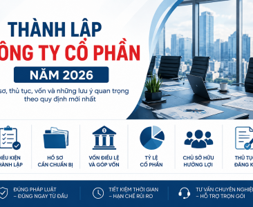 Dịch vụ thành lập công ty xây dựng trọn gói tại TP.HCM 2026