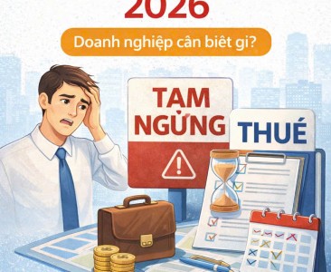Tạm ngừng kinh doanh công ty năm 2026 – Thủ tục mới nhất, đúng quy định