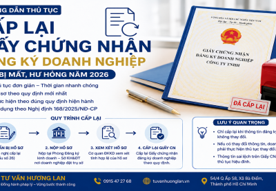 Cấp Lại Giấy Chứng Nhận Đăng Ký Doanh Nghiệp Khi Bị Mất, Hư Hỏng Năm 2026