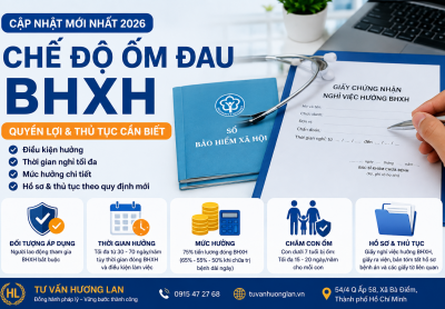 Chế Độ Ốm Đau BHXH Năm 2026 – Điều Kiện, Thời Gian, Mức Hưởng Và Hồ Sơ