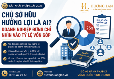 Chủ sở hữu hưởng lợi là ai? Cách xác định theo quy định mới 2026