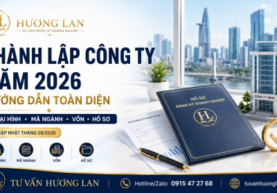 Dịch vụ thành lập công ty tại TP.HCM năm 2026 – Hồ sơ, quy trình và chi phí