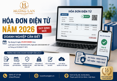 Hóa Đơn Điện Tử Năm 2026: Quy Định Mới Doanh Nghiệp Cần Biết