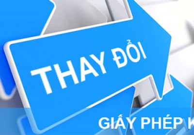 Thay đổi số CMND trên giấy phép kinh doanh