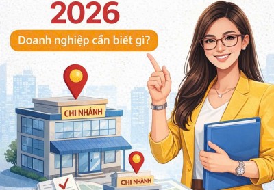 Thủ tục thành lập chi nhánh công ty mới nhất 2026